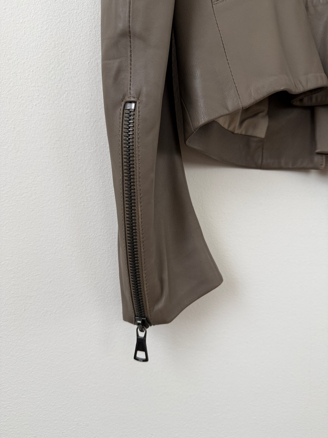 2012 5 Zip Leather Moto Jacket