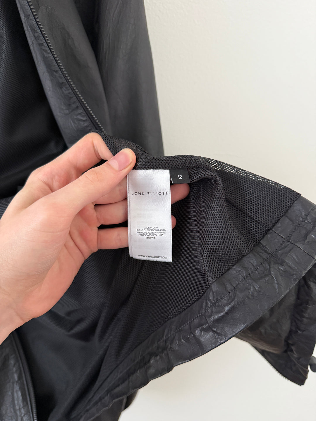 Leather Adapt Anorak Jacket