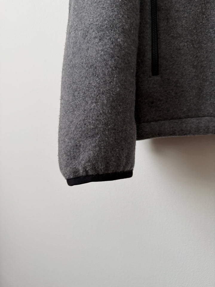 Grey Everyday Fleece Jacket in Wool/Nylon