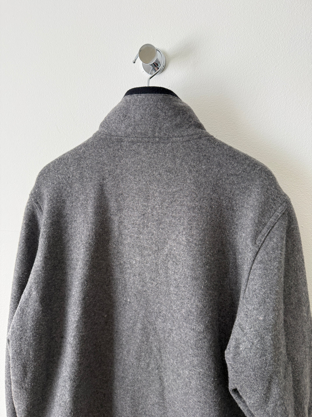 Grey Everyday Fleece Jacket in Wool/Nylon