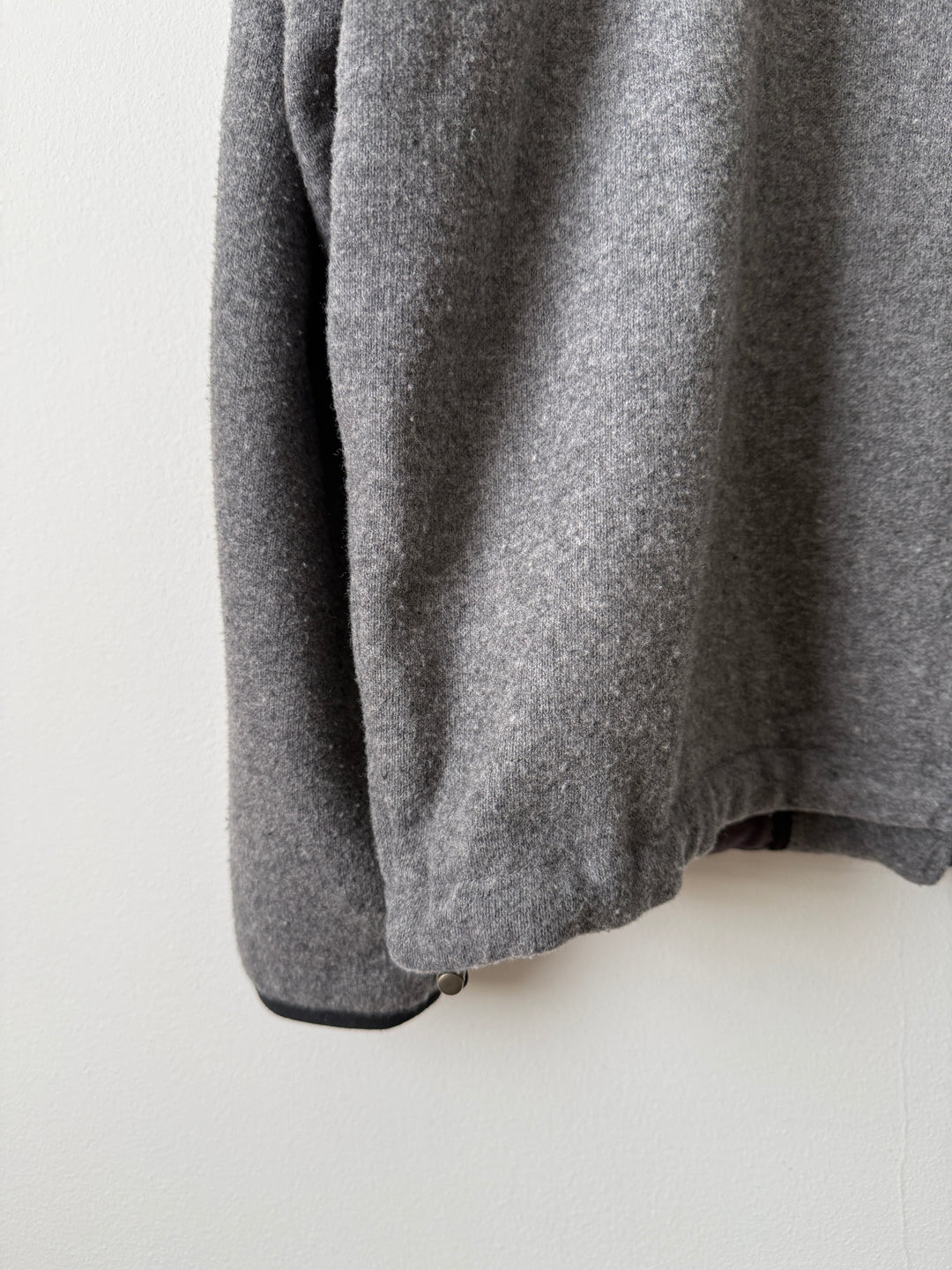 Grey Everyday Fleece Jacket in Wool/Nylon