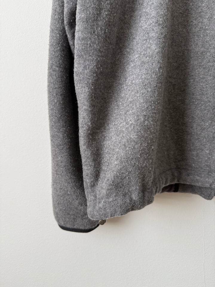 Grey Everyday Fleece Jacket in Wool/Nylon