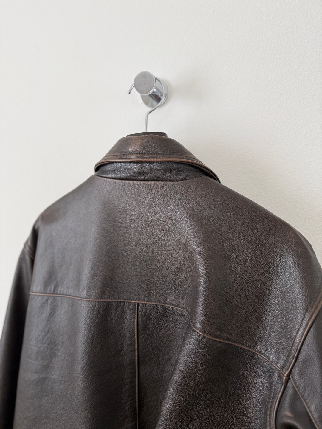 Cherokee Brown Vintage Leather Jacket