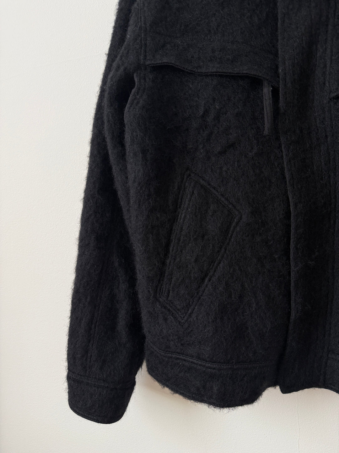 Black Mohair Jacket