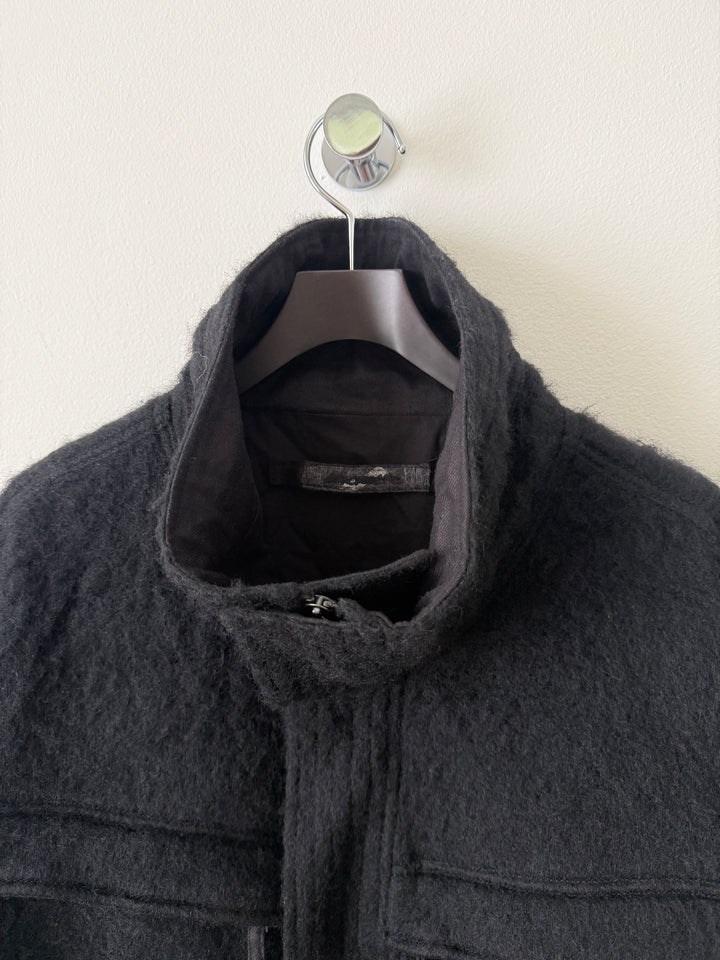 Black Mohair Jacket