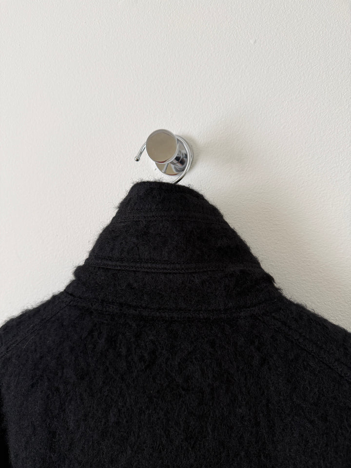 Black Mohair Jacket