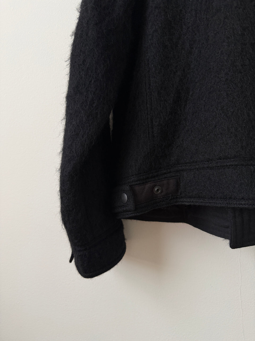 Black Mohair Jacket