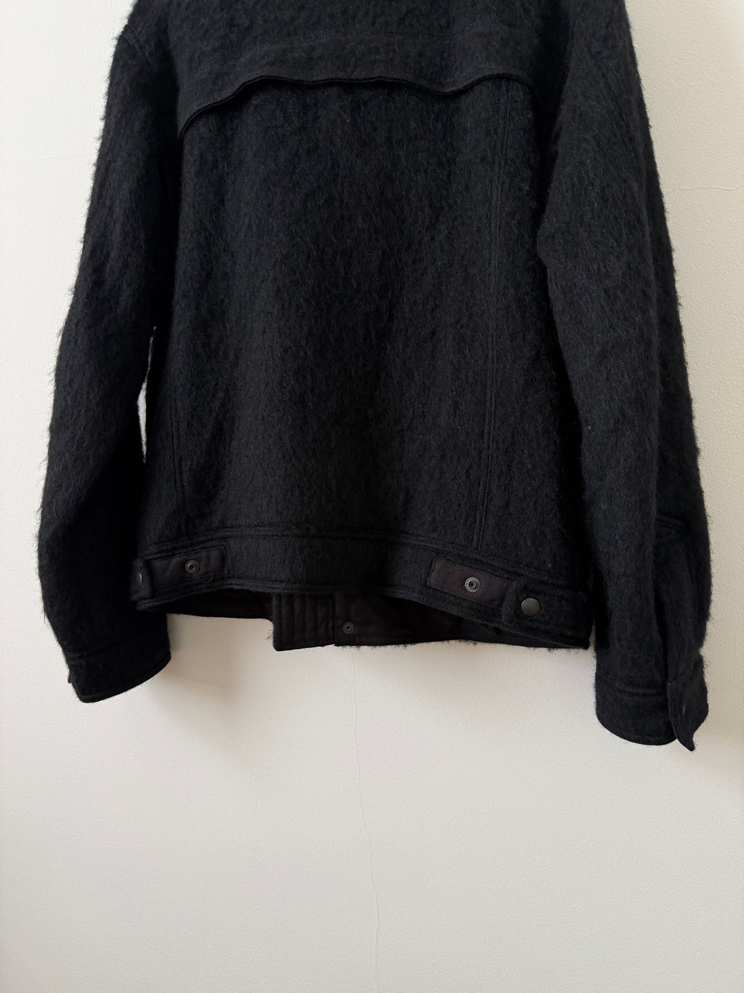 Black Mohair Jacket