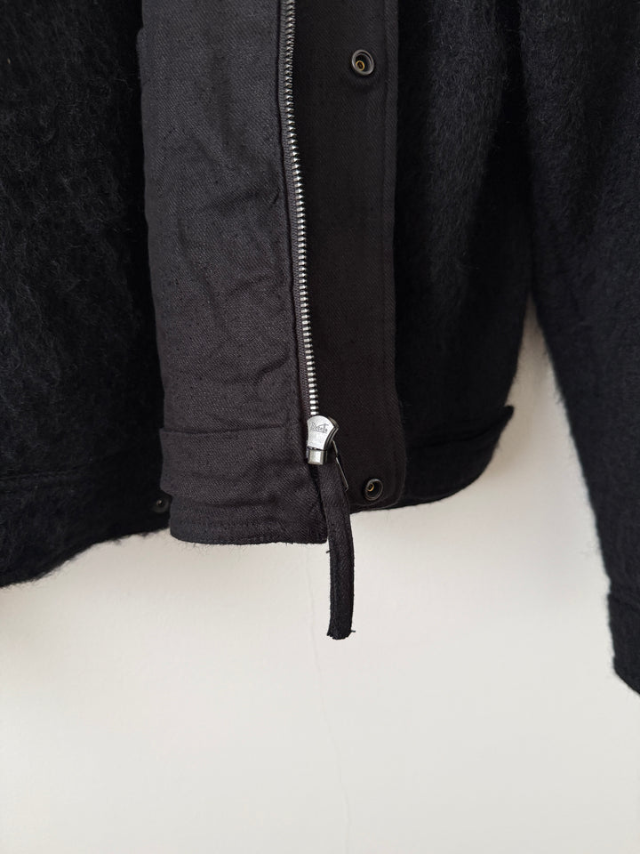 Black Mohair Jacket