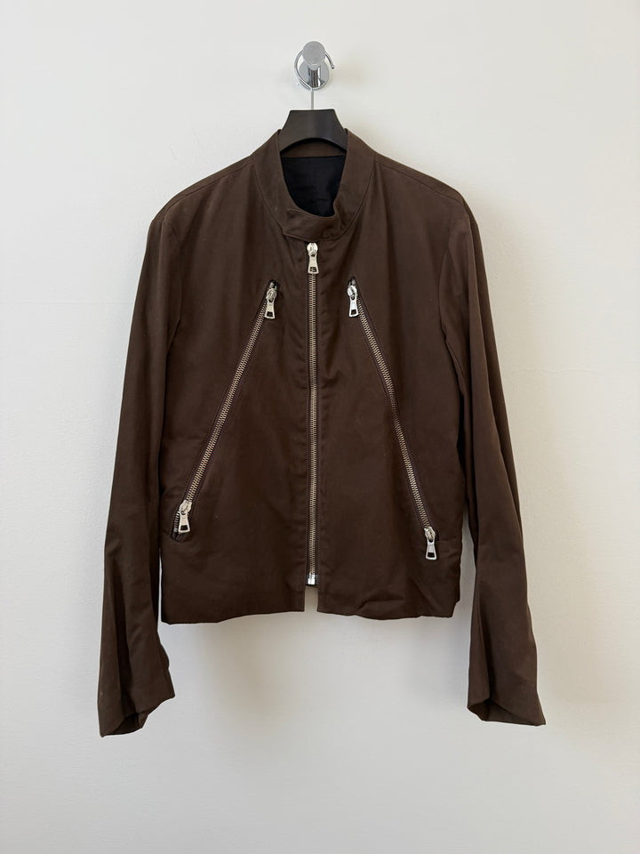 2003 Waxed 5 Zip Moto Jacket