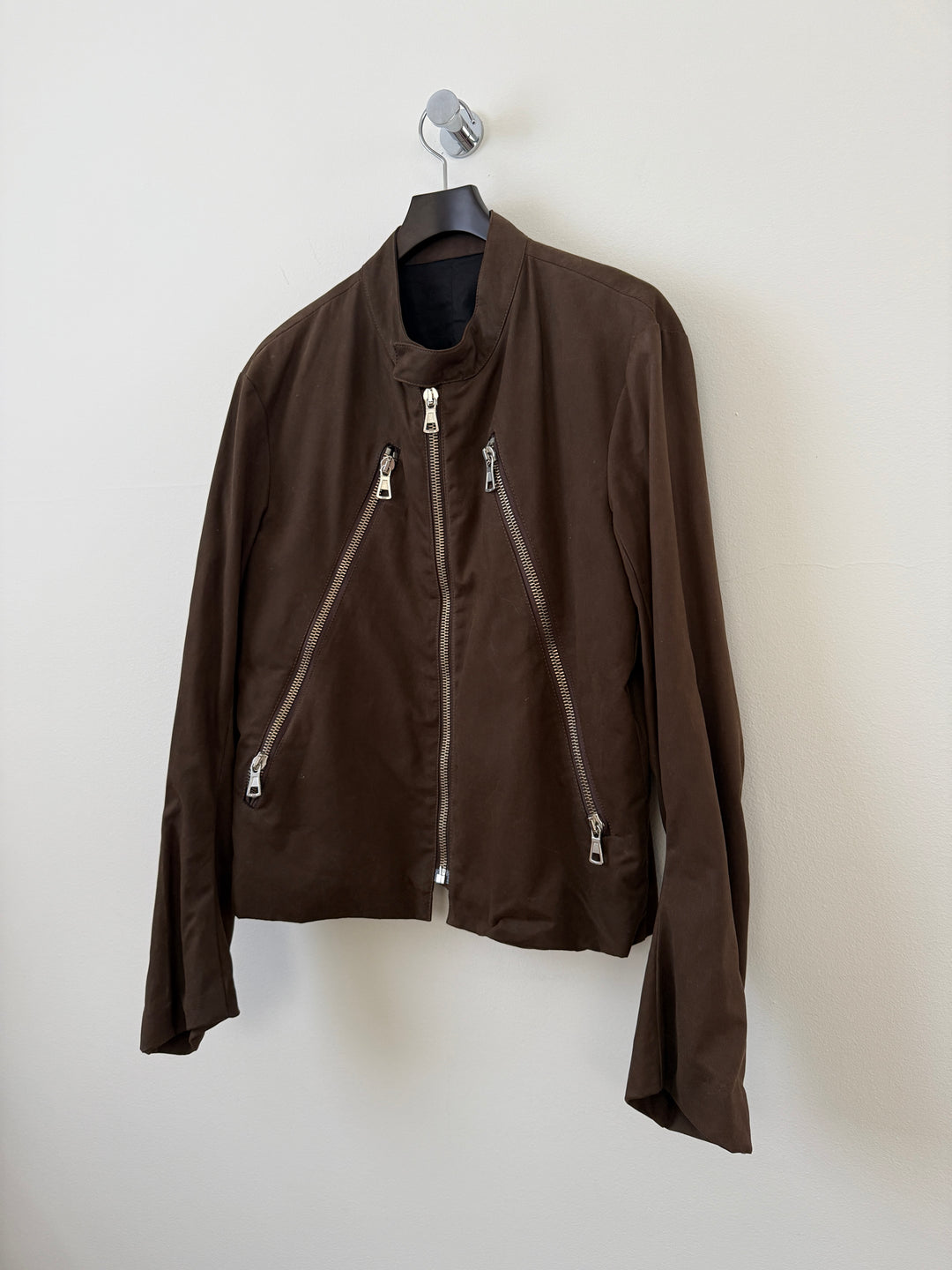 2003 Waxed 5 Zip Moto Jacket