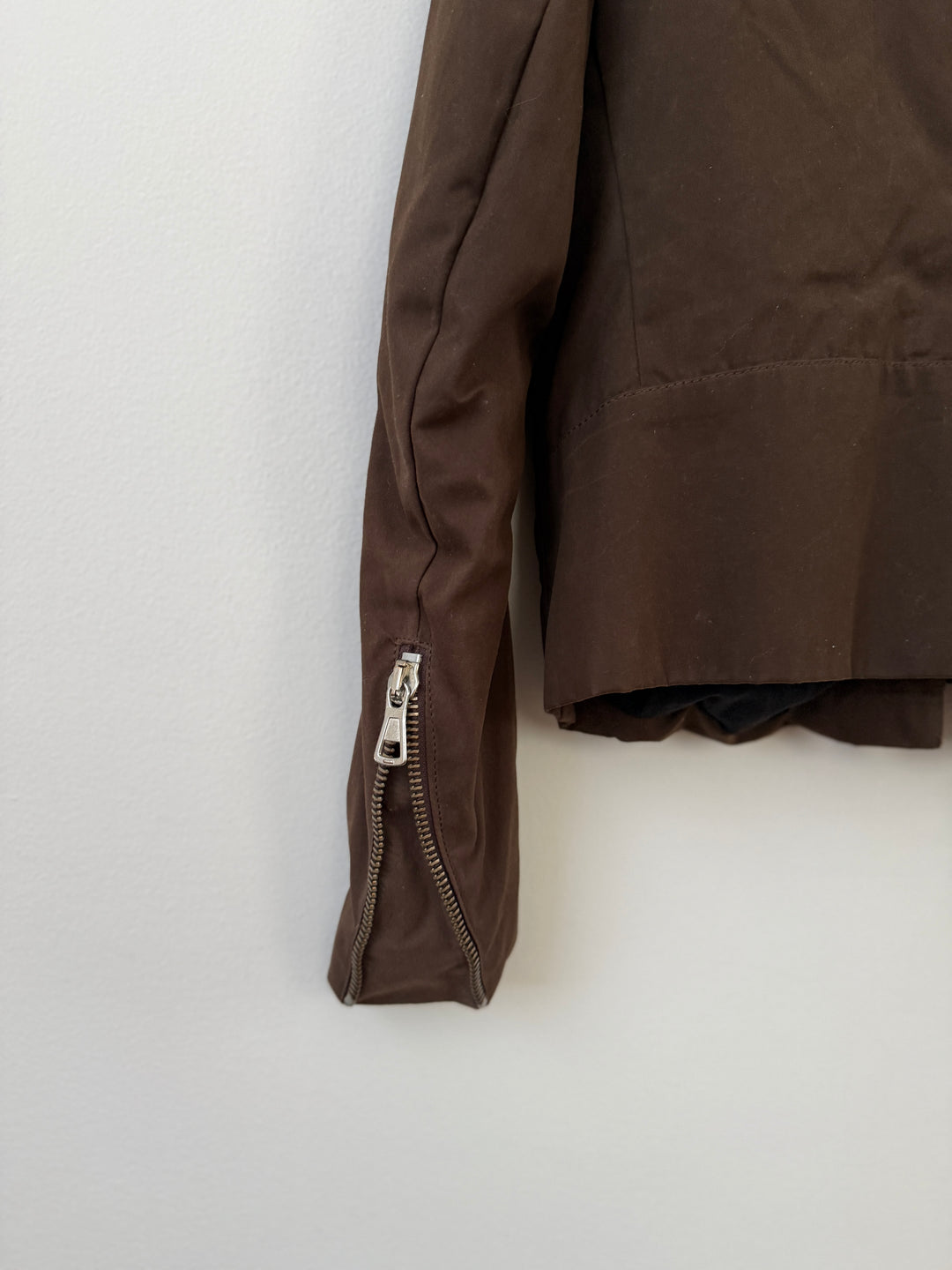 2003 Waxed 5 Zip Moto Jacket