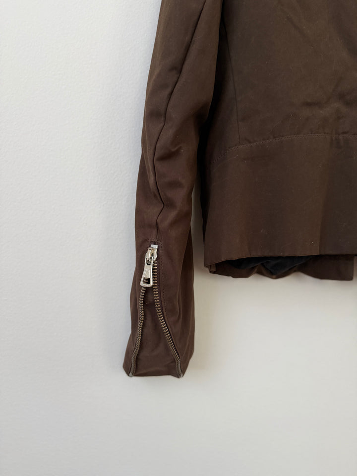 2003 Waxed 5 Zip Moto Jacket
