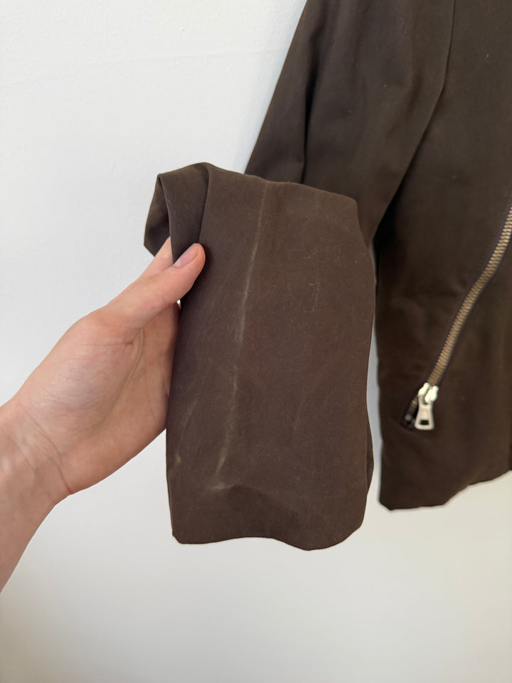 2003 Waxed 5 Zip Moto Jacket