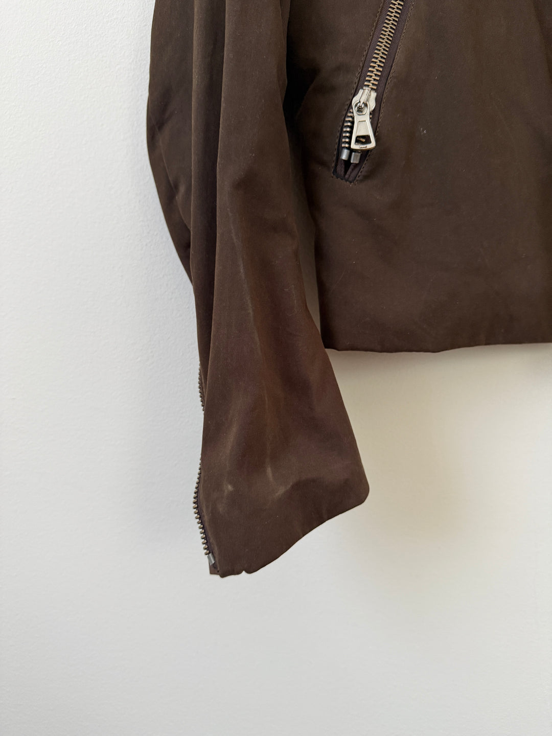 2003 Waxed 5 Zip Moto Jacket