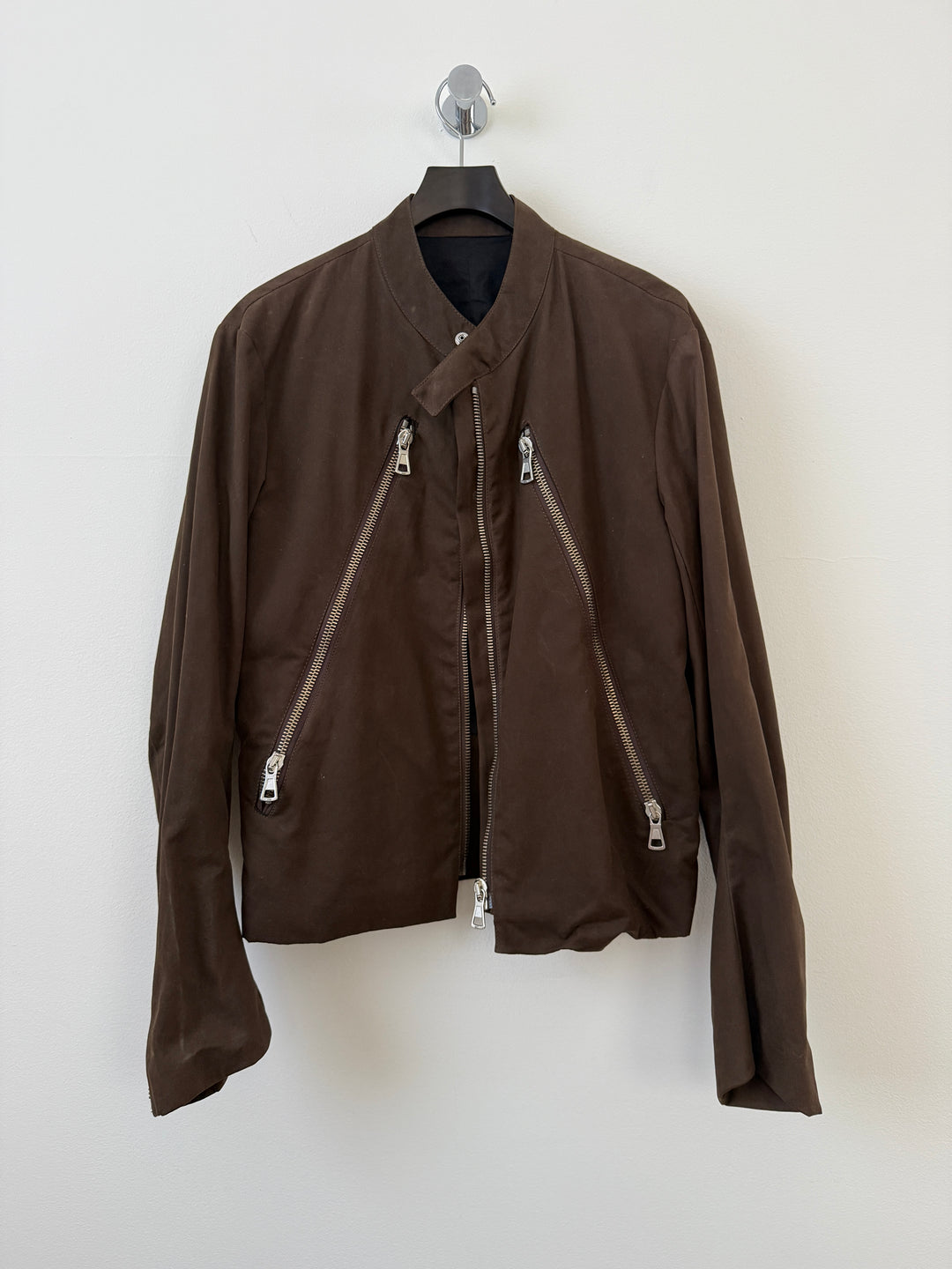 2003 Waxed 5 Zip Moto Jacket