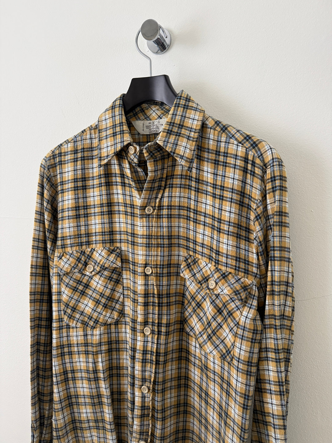Sears 1970s Flannel Shirt