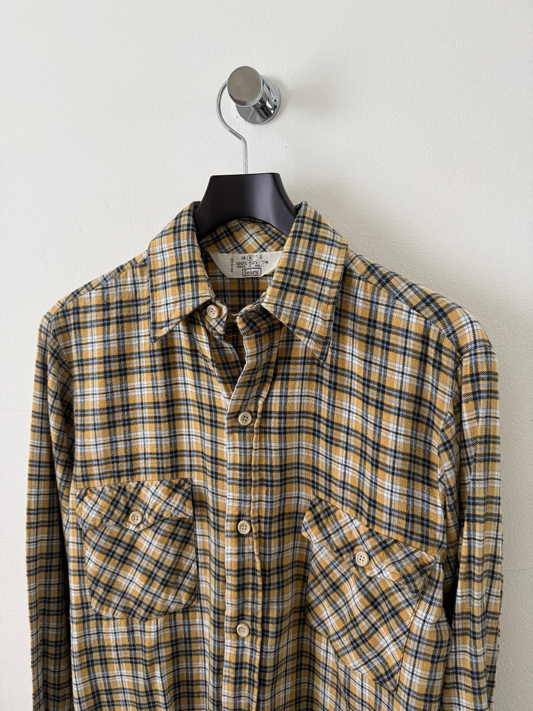 Sears 1970s Flannel Shirt