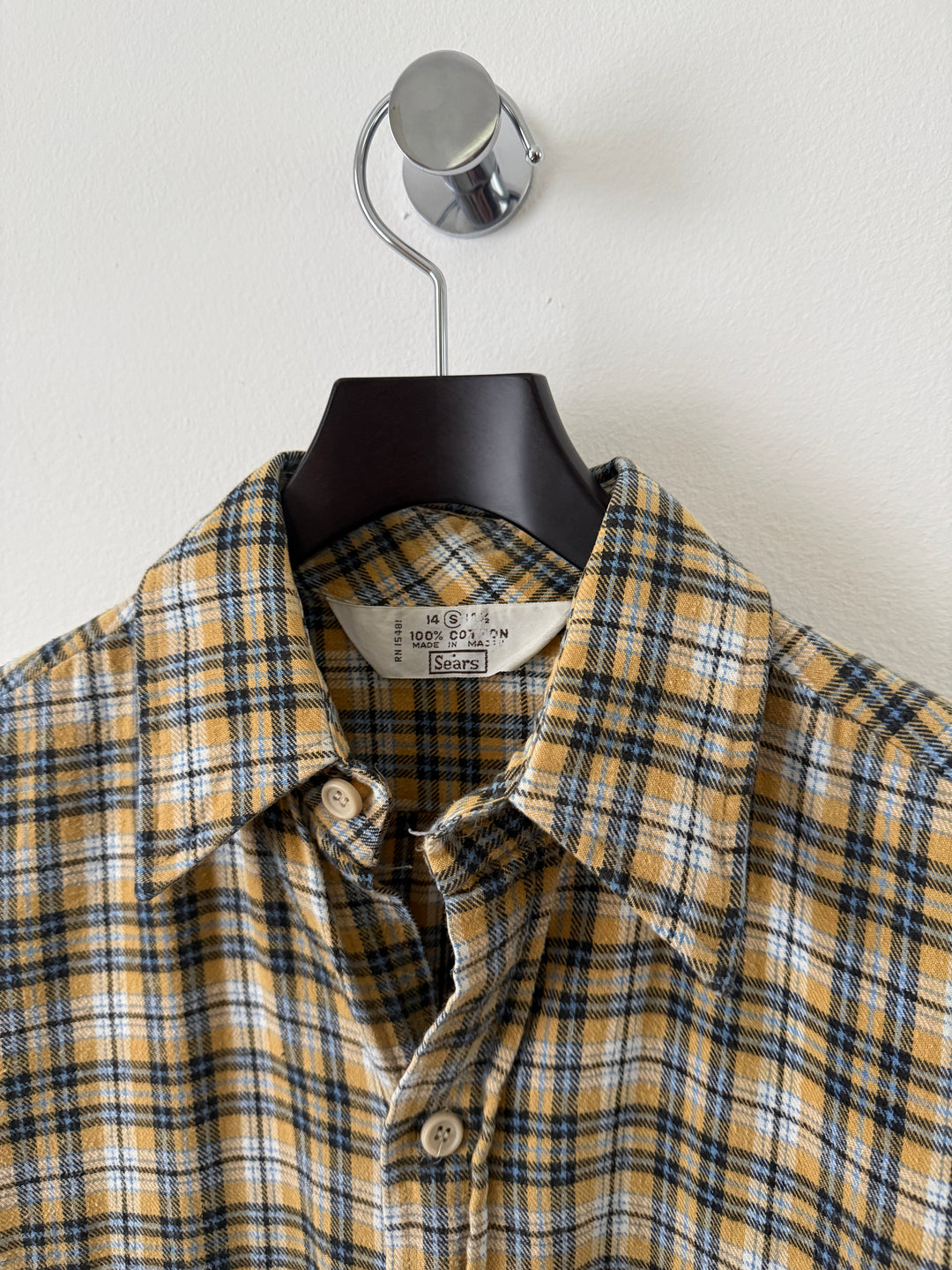 Sears 1970s Flannel Shirt