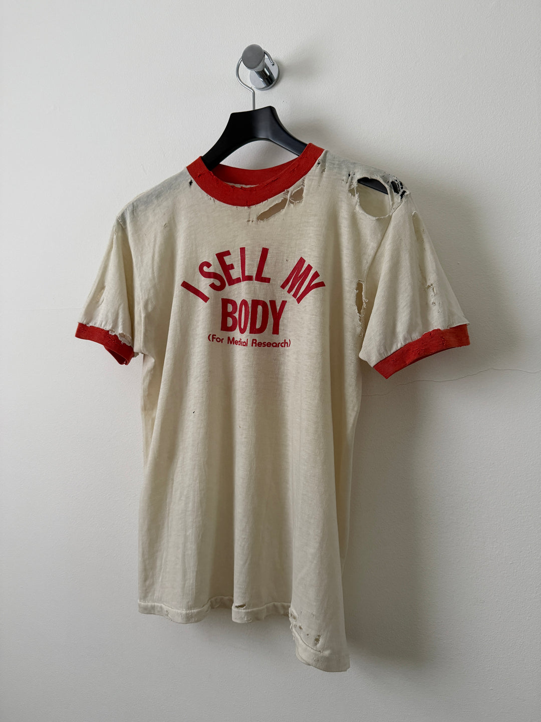 Thrashed "I Sell My Body" Ringer Tee