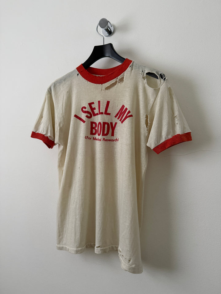 Thrashed "I Sell My Body" Ringer Tee