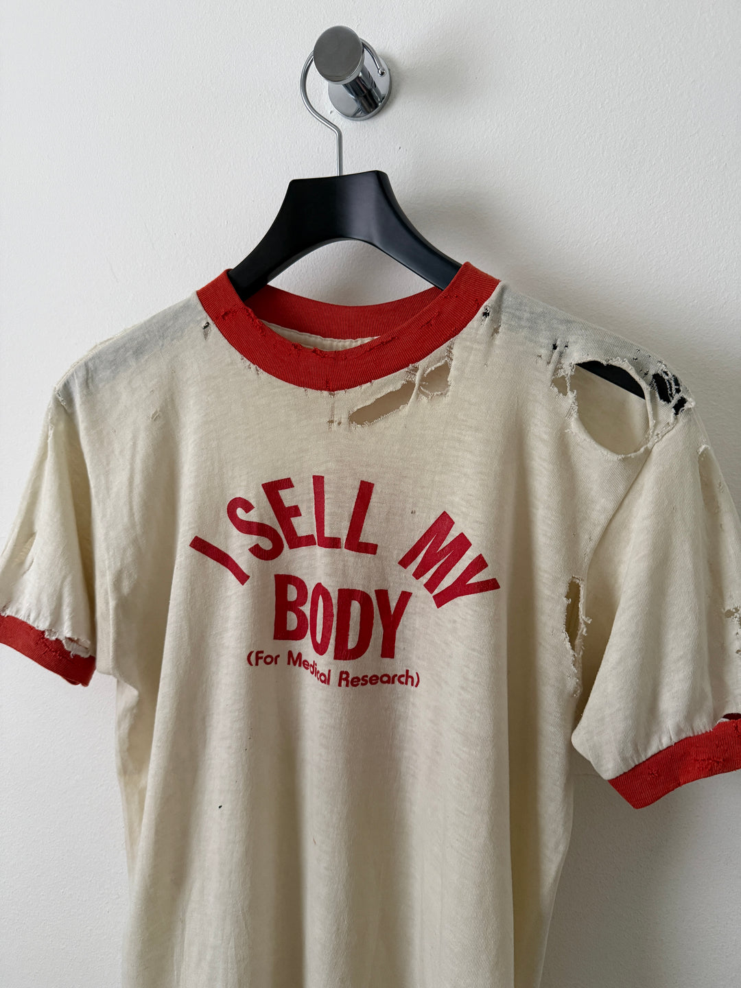 Thrashed "I Sell My Body" Ringer Tee