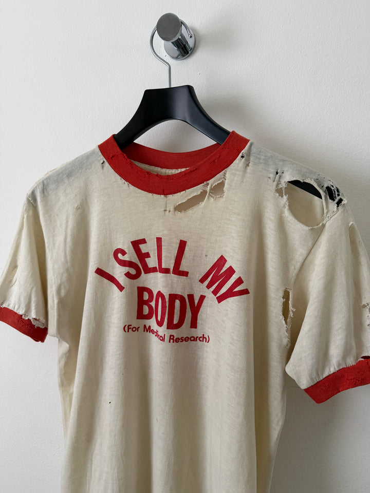 Thrashed "I Sell My Body" Ringer Tee
