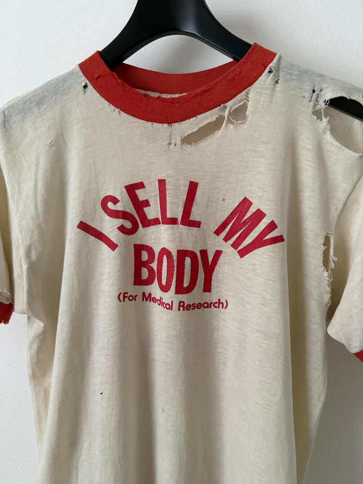 Thrashed "I Sell My Body" Ringer Tee