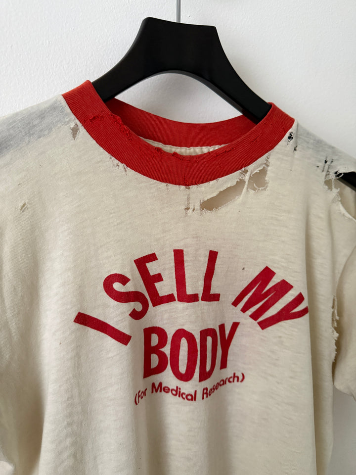Thrashed "I Sell My Body" Ringer Tee