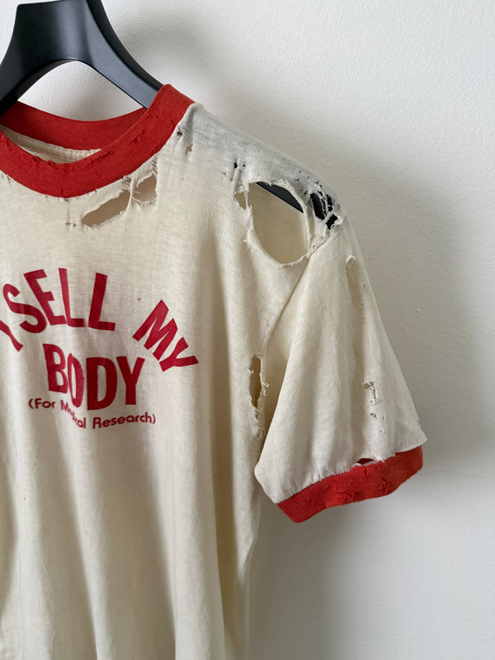 Thrashed "I Sell My Body" Ringer Tee
