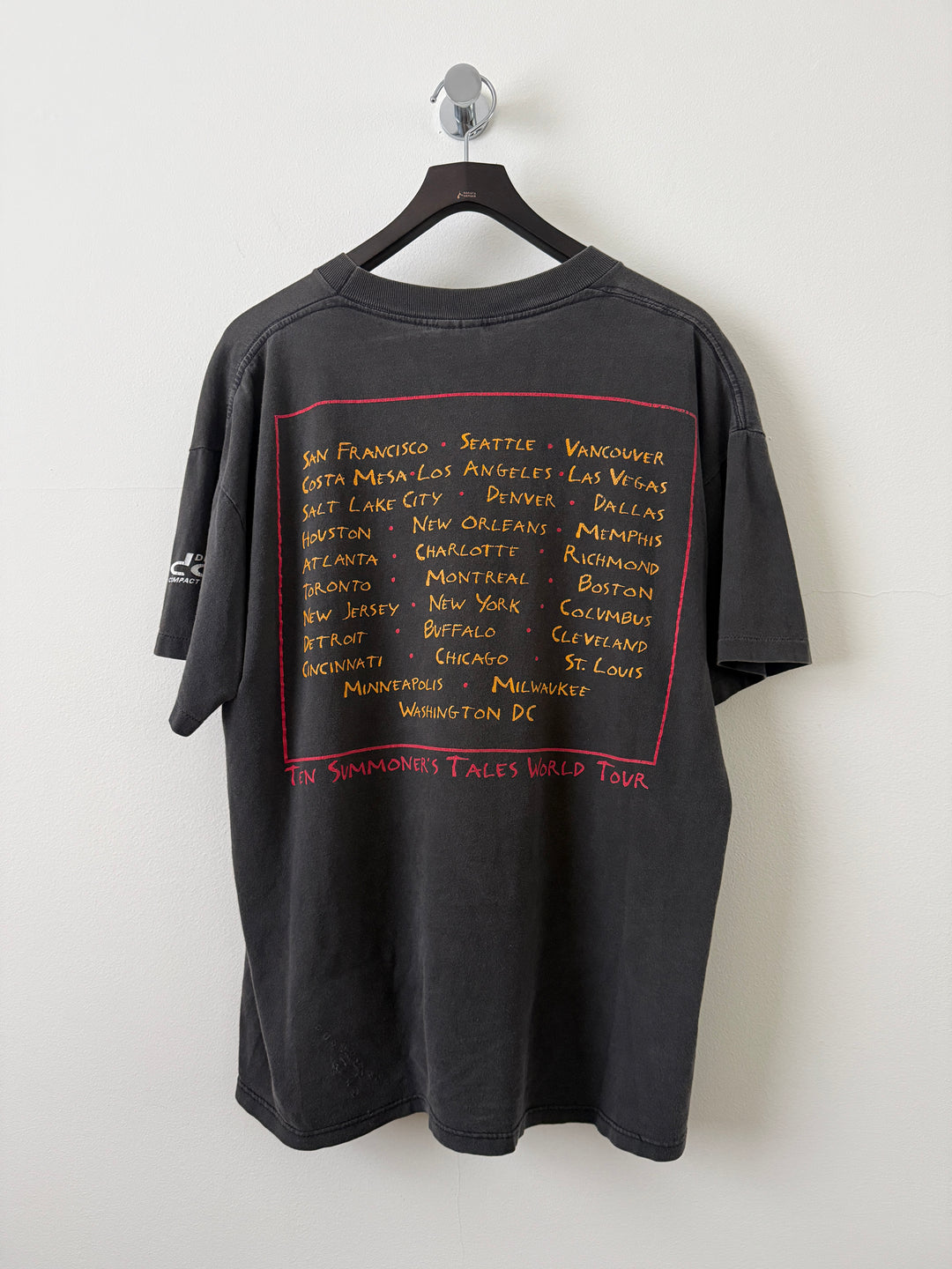 Rare Vintage 1993 Sting Ten Summoner’s Tales Tour Tee