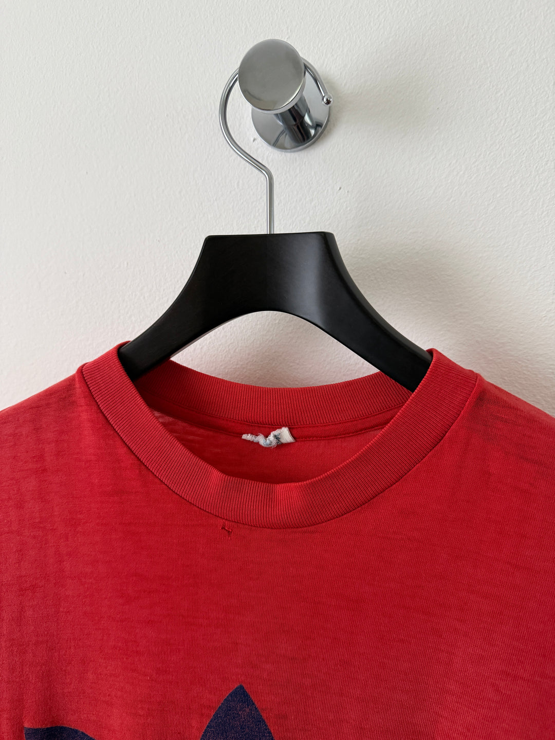 Red Adidas Logo Tee