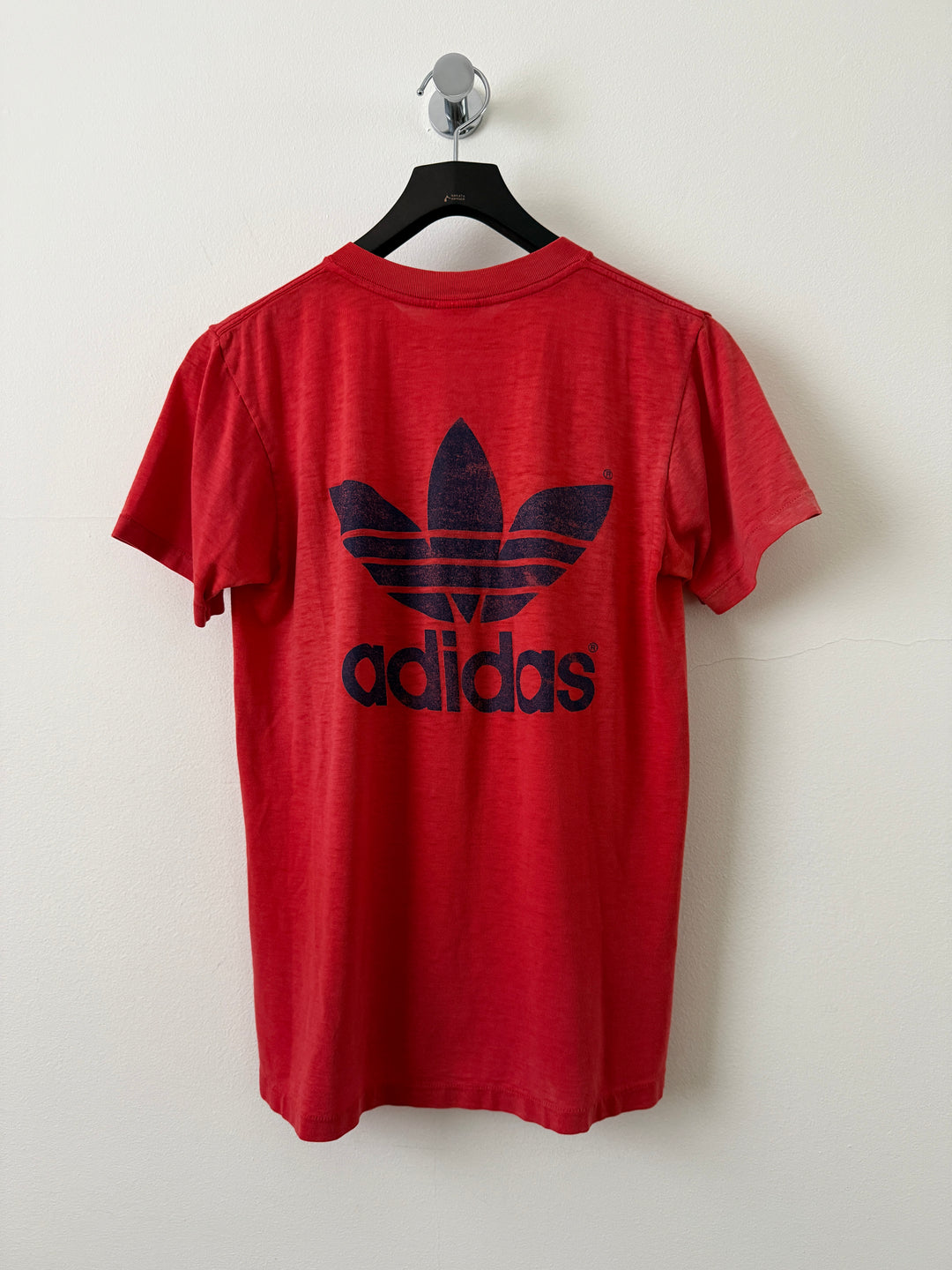 Red Adidas Logo Tee