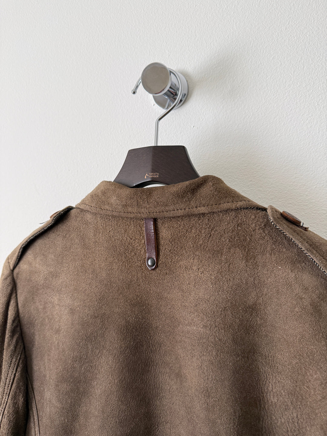 Suede Utility Jacket