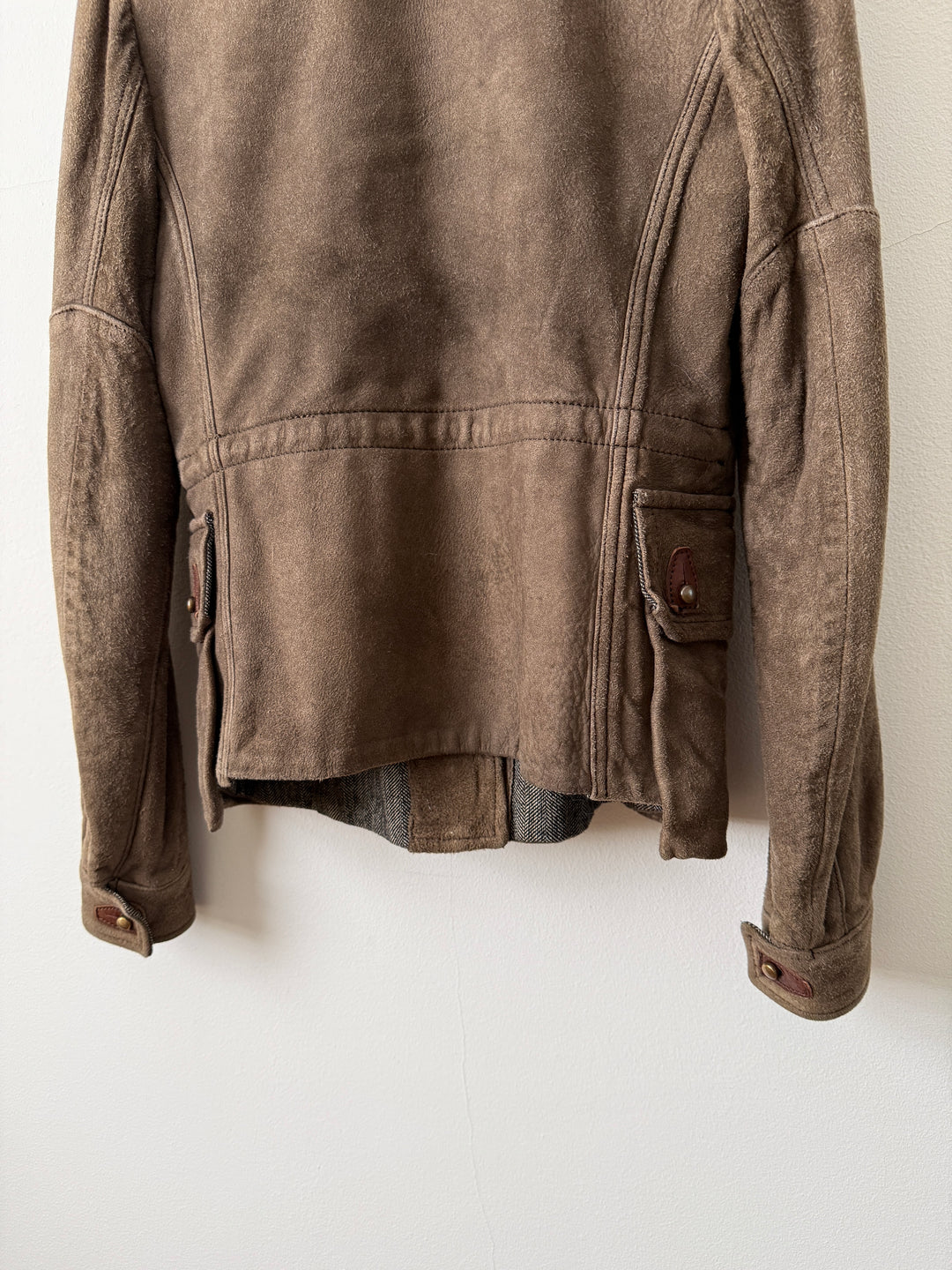 Suede Utility Jacket
