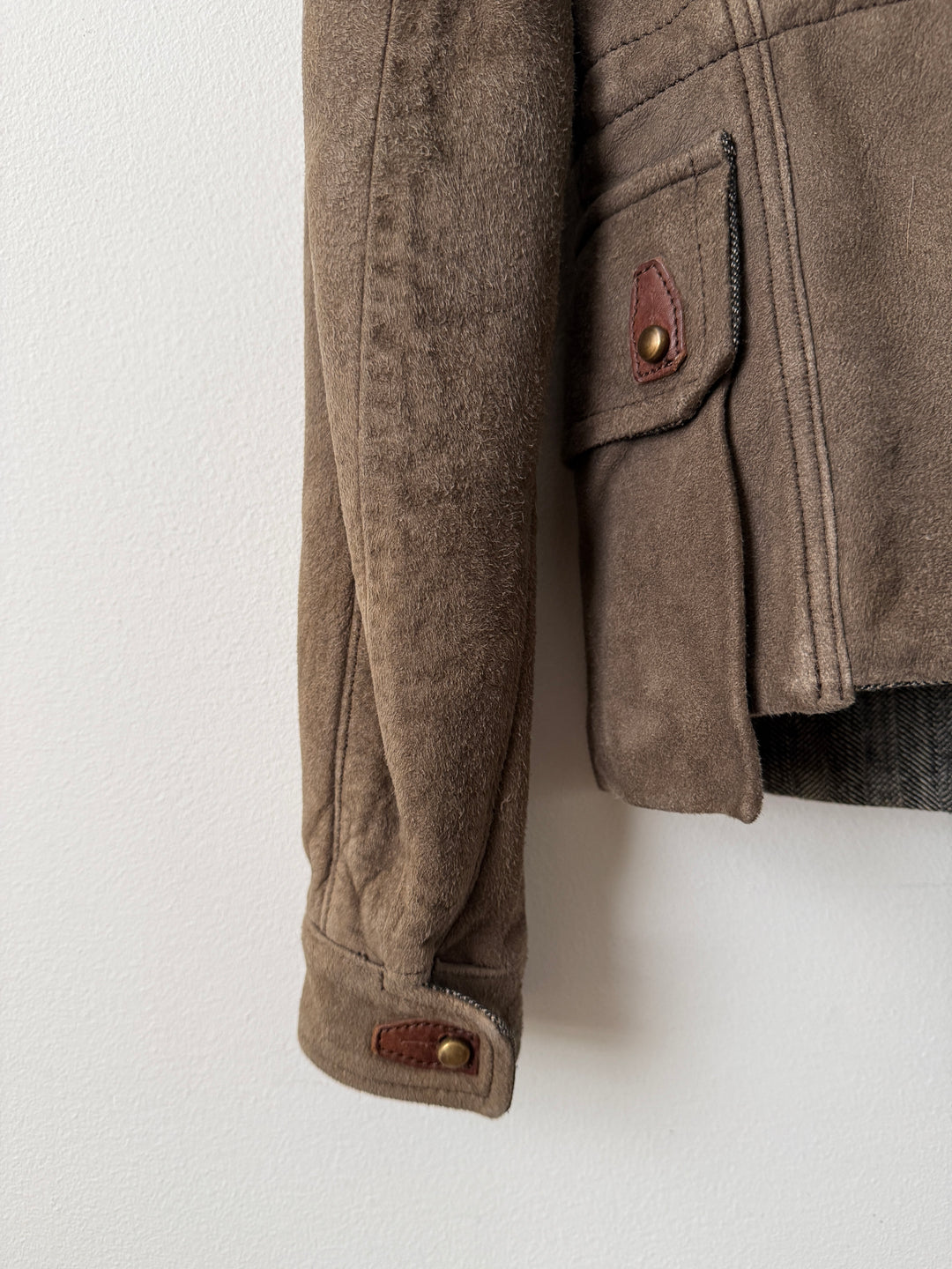 Suede Utility Jacket