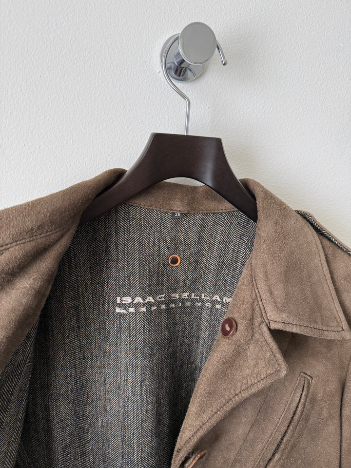 Suede Utility Jacket