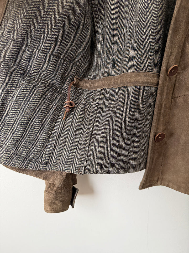 Suede Utility Jacket