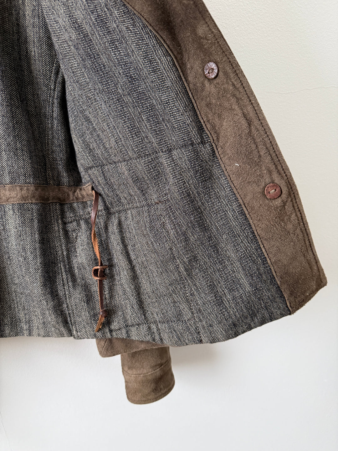 Suede Utility Jacket