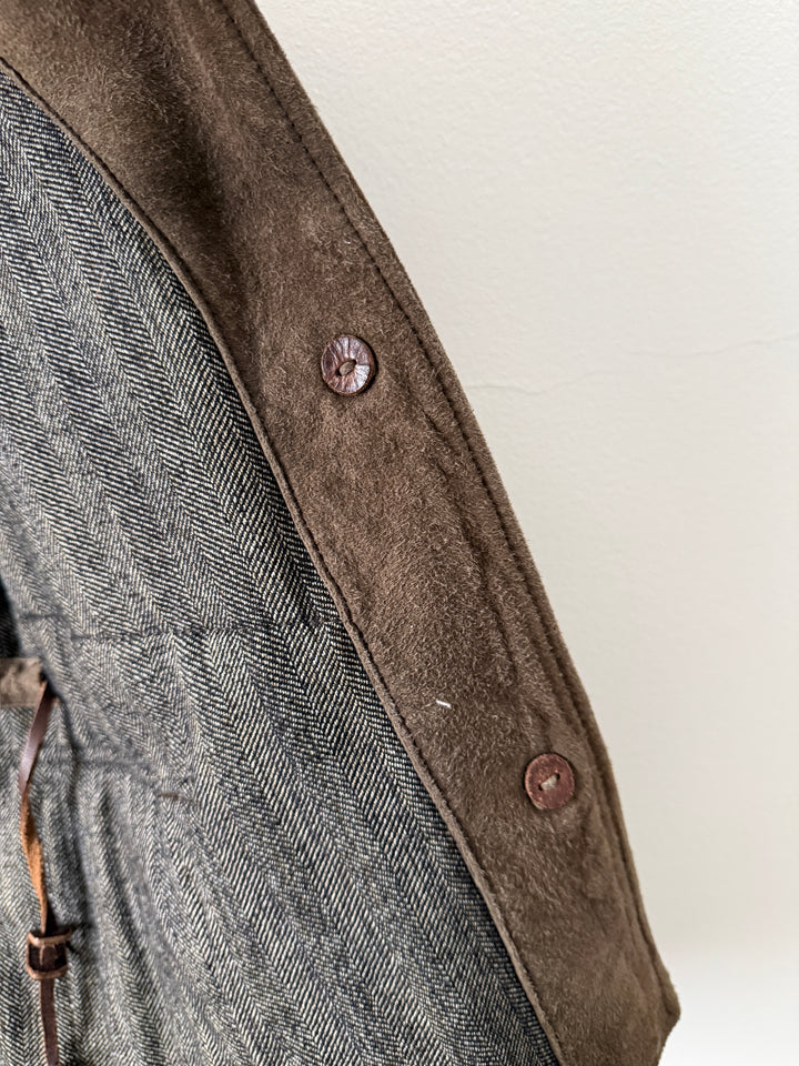 Suede Utility Jacket