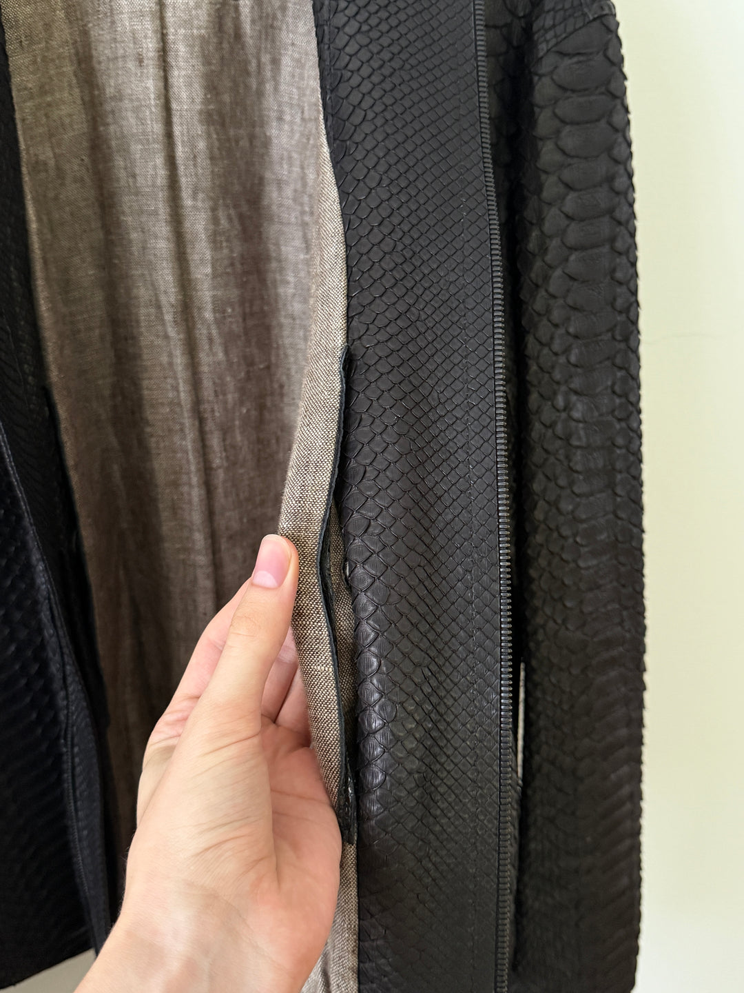 Python Zip Up Jacket