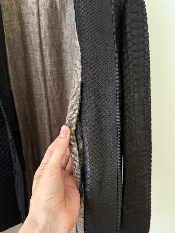 Python Zip Up Jacket