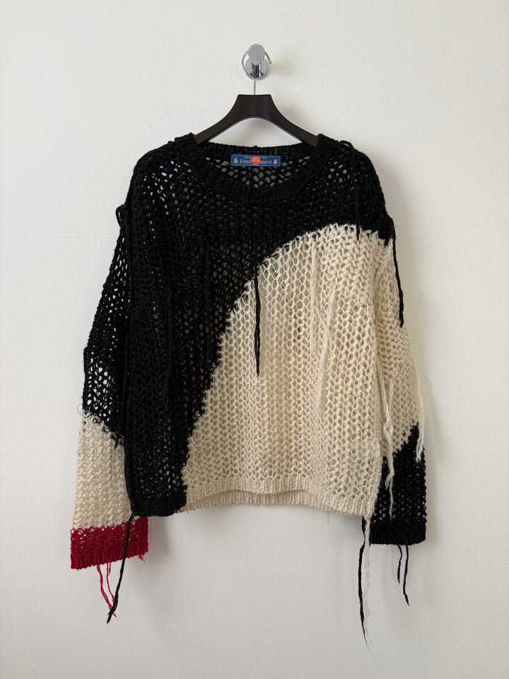 Ono Yukinori Distressed Knitted Sweater