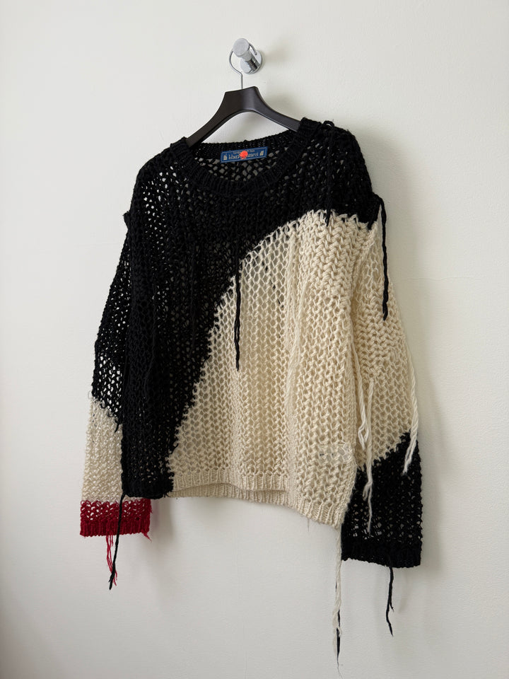Ono Yukinori Distressed Knitted Sweater
