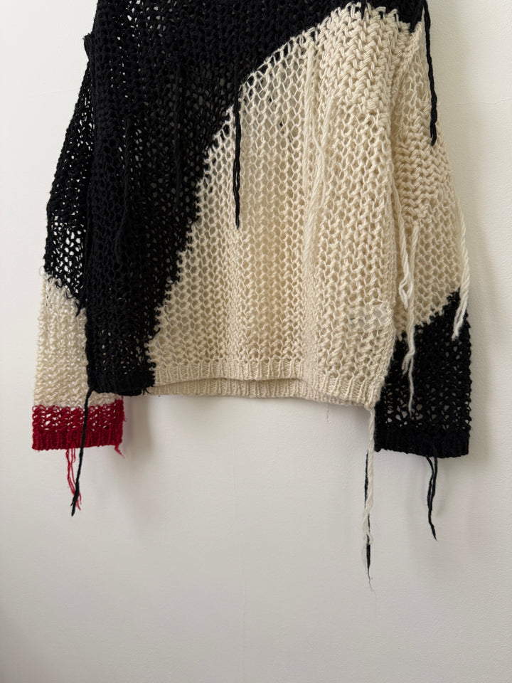 Ono Yukinori Distressed Knitted Sweater