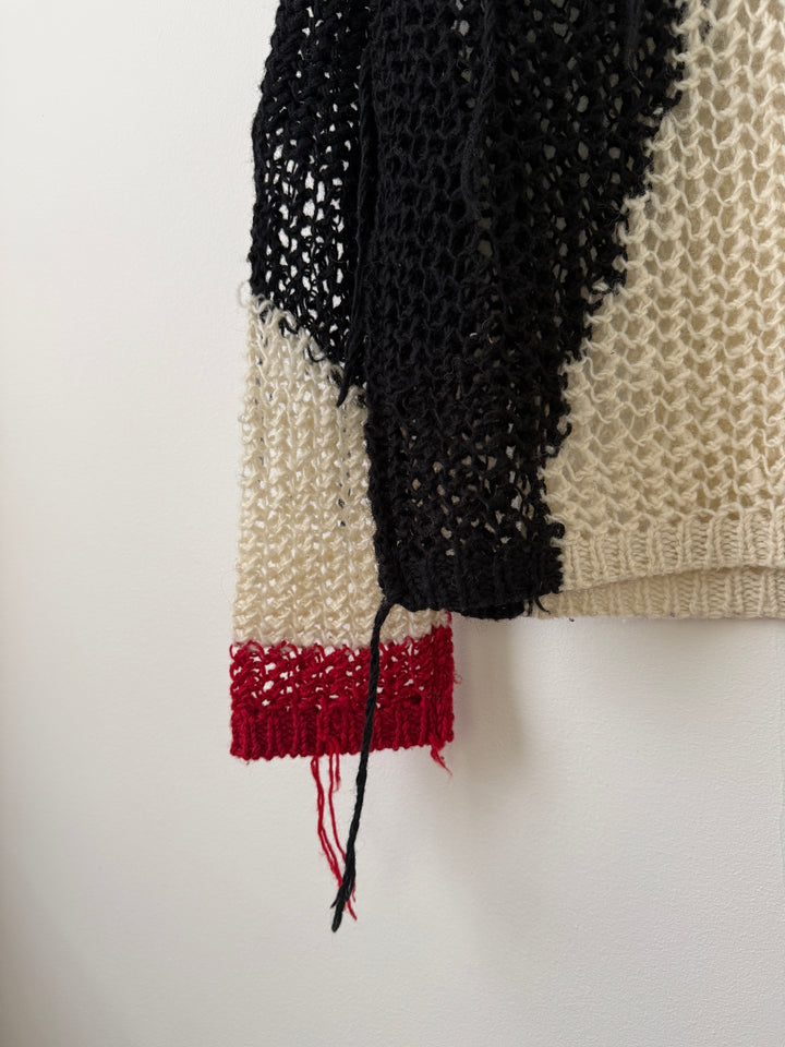 Ono Yukinori Distressed Knitted Sweater