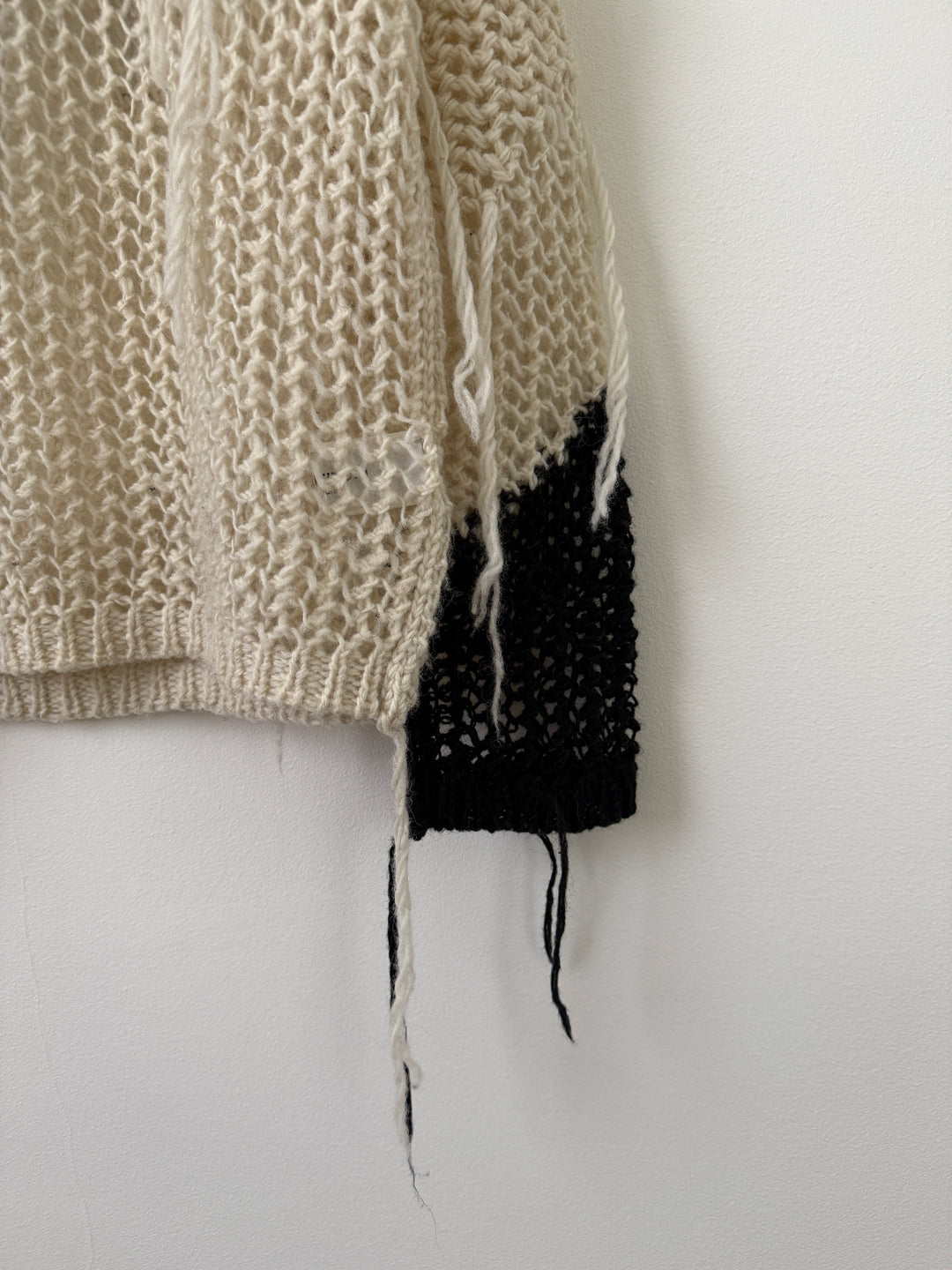 Ono Yukinori Distressed Knitted Sweater