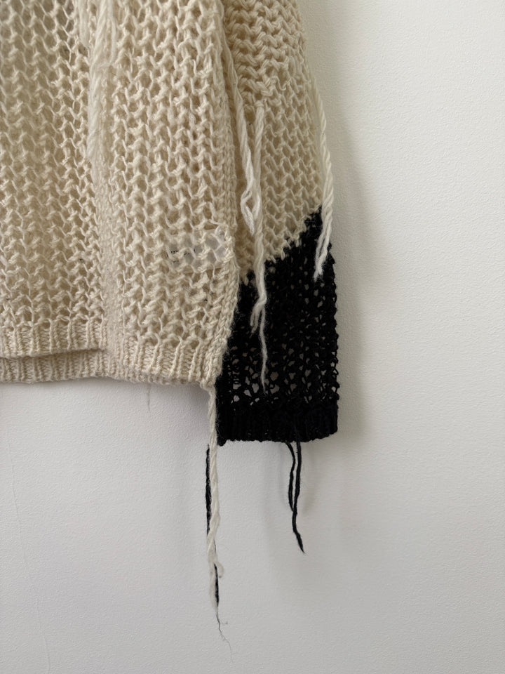 Ono Yukinori Distressed Knitted Sweater