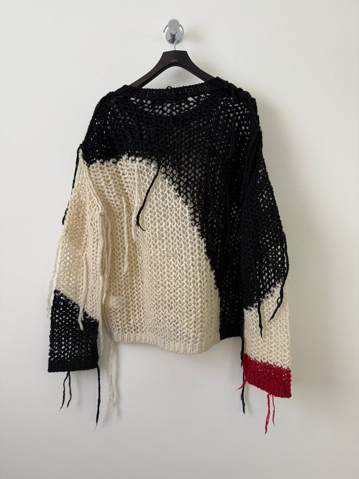 Ono Yukinori Distressed Knitted Sweater