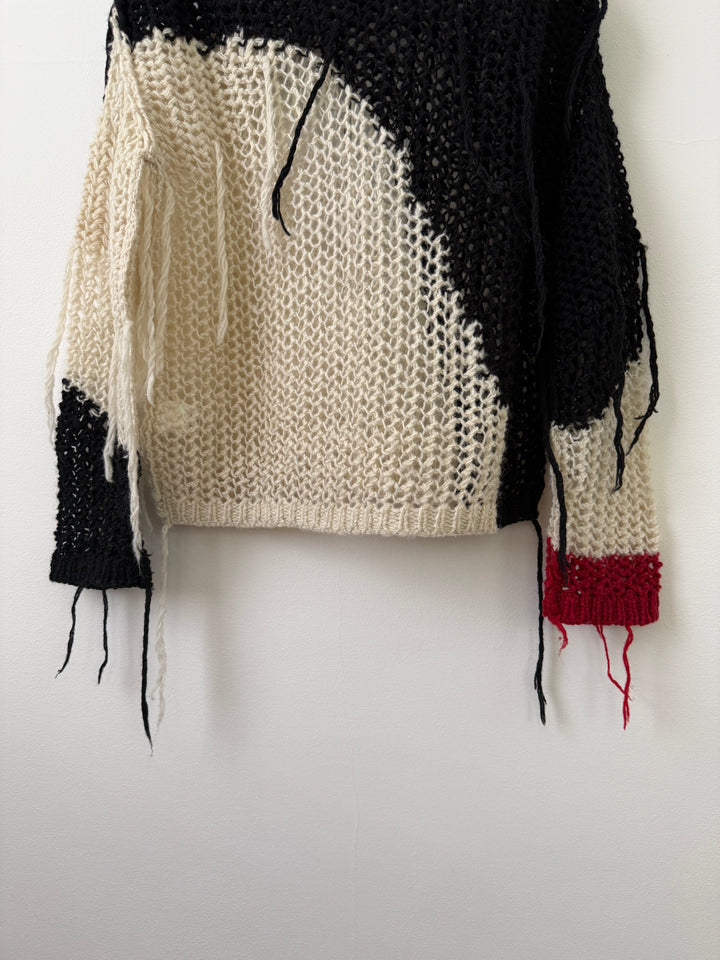 Ono Yukinori Distressed Knitted Sweater
